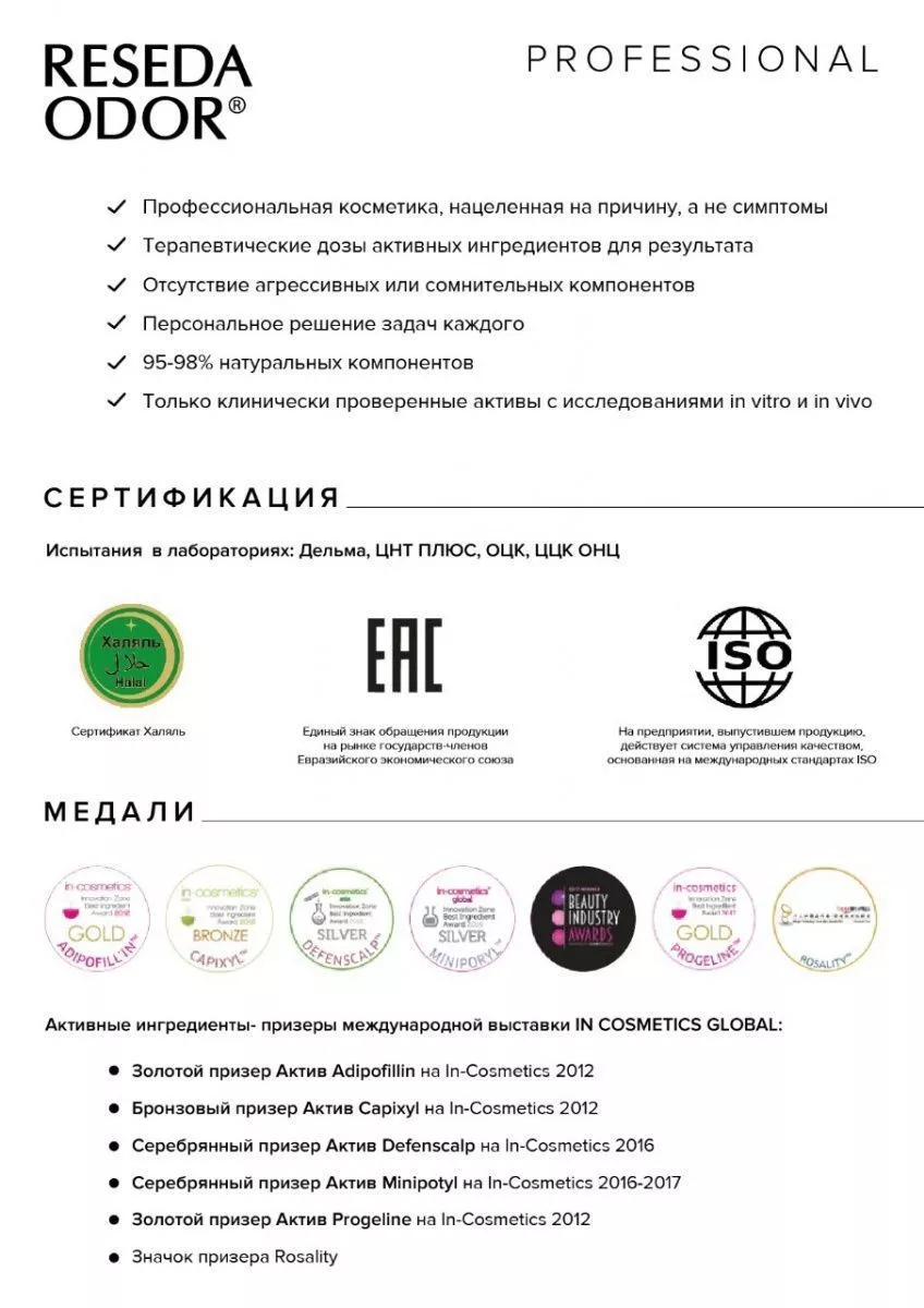 Себорегулирующая эмульсия от перхоти SEBODERM. Anti-dandruff sebo-regulating - resedaodor.com